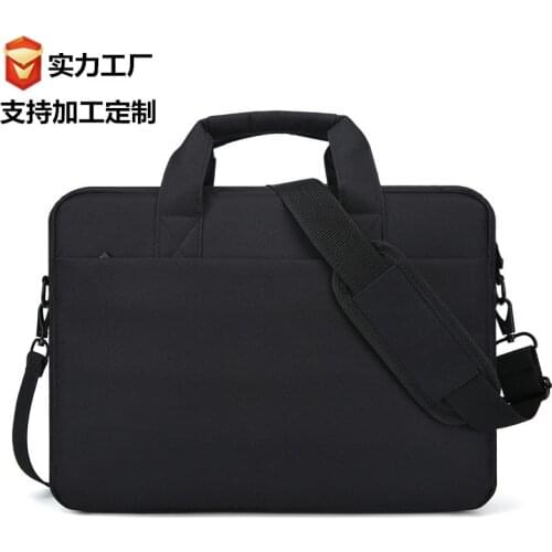 Wholesale 13 15.6-Inch Notebook Bag Aptop Bag Large Capacity Business Mens Bag Shoulder Bag Custom Logo