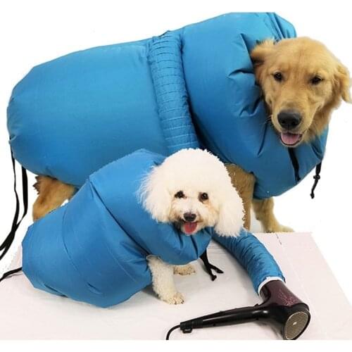 Portable Pet Drying Bag Folding Dogs Hair Dryer Blow Bag Grooming Bag Pet Dry bag Cat Blow
