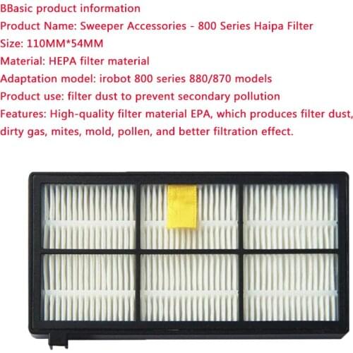 Sweeper accessories iRobot Roomba sweeping robot accessories 800/900 series hepa filter