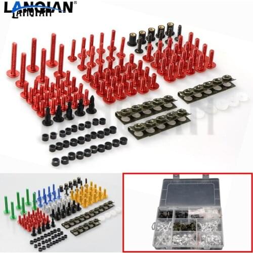 5mm 6mm Windshield Fairing Bolt Screw For Suzuki GSXR 600 750 1000 Ducati 848 Monster Honda CBR 600 F4i Yamaha YZF R1 Kawasaki