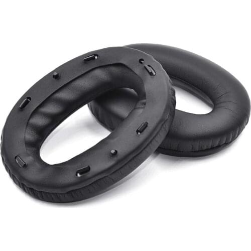 Earpad Replacement Foam Ear Pads Cushions for Sony WH1000XM2 MDR-1000X Headphones with Clip Ring Repair Parts 9.17