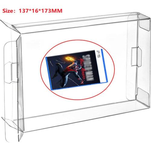 Ruitroliker Box Protector Cover Transparent PET Plastic Protective Sleeve Protectors for PS4 PS5