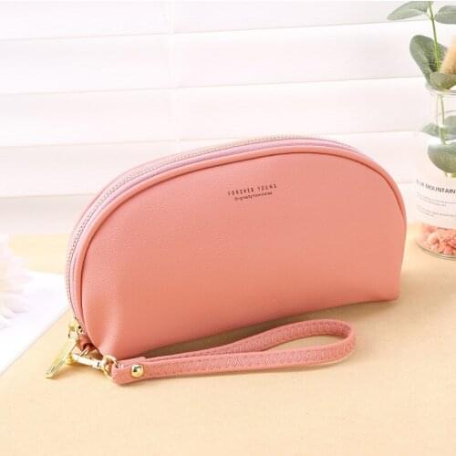 Women Bags Long Wallets with Zipper Female Clutches Mobile Phone Pockets Soft Leather Coin Purses Mini Handbags porte monnaie