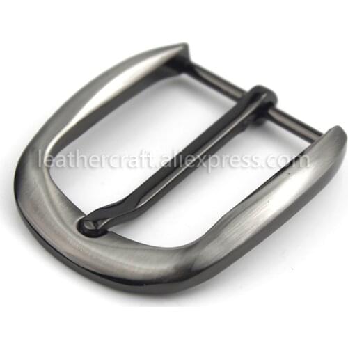 1pcs 35mm Fashion Belt Buckle For Men Metal Clip Buckle End Bar Heel Bar Single Pin Buckle for Leather Craft Belt Strap DIY