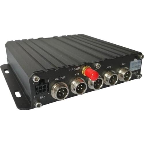 4ch ahd 720p AHD TVI CVI Alalog 4-in-1 256gb sd card mobile dvr, sd card car dvr bus dvr