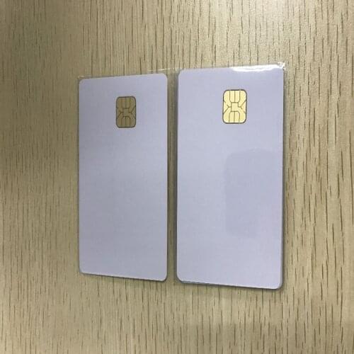 500pcs/lot Fudan4428 contact smart card Inkjet Printable PVC Card For E-pson/C-ancon Printer Compatable with fudan4428 freeship