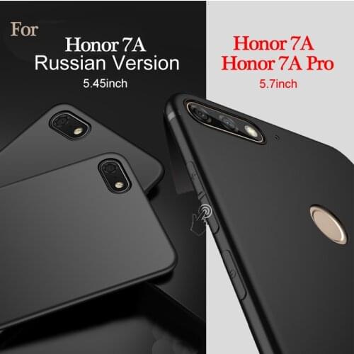 Honor 7A Pro Case Shock Proof Soft Silicon Case on Honor 7 A Pro 7A Matte Slim TPU Bumper Cover For Huawei Honor 7A DUA-L22 5.45