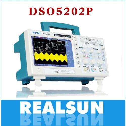 Osciloscopio Hantek DSO5202P Digital Oscilloscope Portable 200MHz bandwidth 2 Channels Handheld LCD USB Oscilloscopes Multimetro
