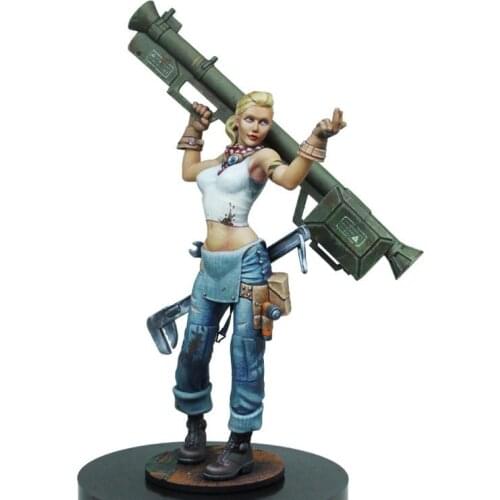 1/24 75mm Resin Model Kit figure GK, Rosie Donovan, Unassembled and unpainted kit