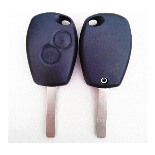 New Replacement 2 Button Key Fob Remote Shell Case For Renault Modus Clio 3 Twingo With Uncut Blade 5PCS/lot
