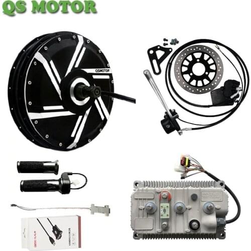 QSMOTOR 8000W Electric Motorbike Hub Motor Conversion Kits