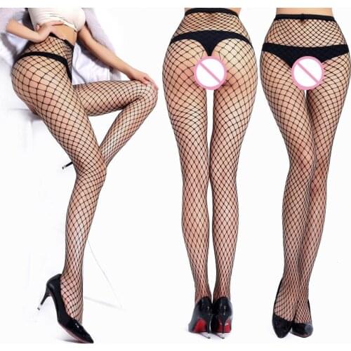 Thigh High Sexy Women Mesh Stocking Transparent Slim Fishnet Pantyhose Thin Summer Long Lingerie Skin Thigh High Stocking