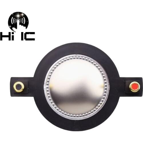 Titanium Film 51 Core 51.3mm Treble Voice Coil 51.2mm Horn Coil Replacement Diaphragm High Pitched Membrane Round Dome Speaker