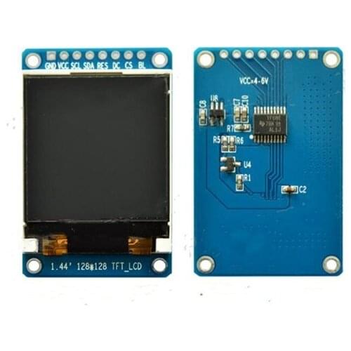 1.44 inch 8PIN TFT LCD Color Screen Module ST7735 Drive IC 128(RGB)*128 SPI Interface 5V
