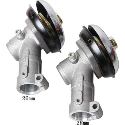 1pc mower Tools cutter parts NEW GEAR BOX GEAR HEAD gear case TO FIT Various grass trimmer brush cutter square 26MM 28mm