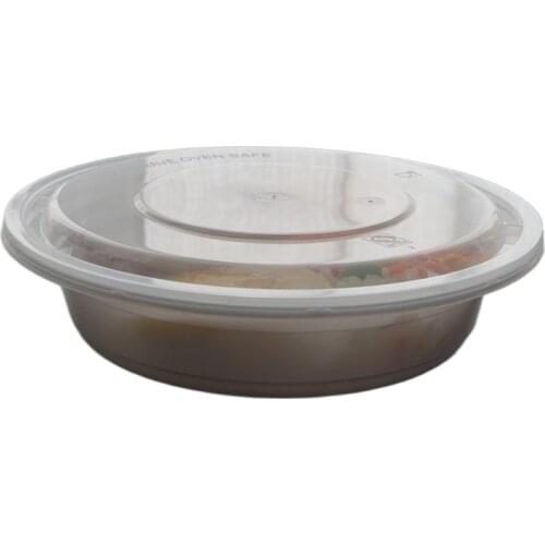 20Pcs Reusable Plastic Meal Storage Food Distributor with Lid Fruit Microwave Household Lunch Box 350ML Small Takeaway