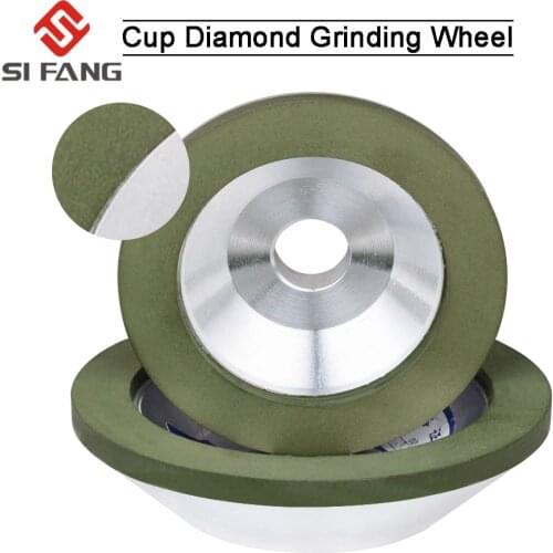 100mm/125mm Diamond Grinding Wheel Cup Grinder Tool for Carbide Cutter Sharpener Accessories 1Pc 150-400