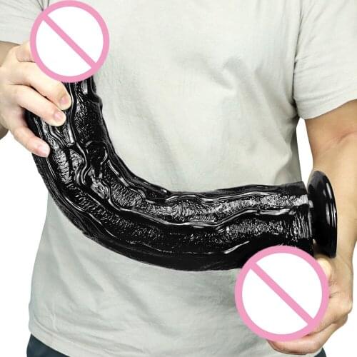 AMABOOM 43.5*9CM Extra Large Dildos Super Huge Dildo with Suction cup Vaginal Massage Dilator Plug butt Anal Expander