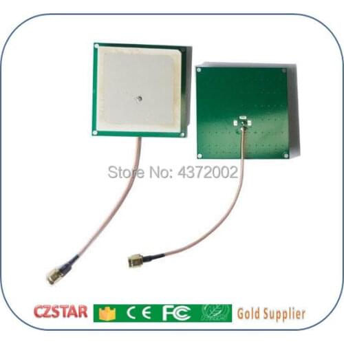 902-928 MHz circular 5dBi gain rfid uhf reader antenna used for conference attendance control access parking lots management