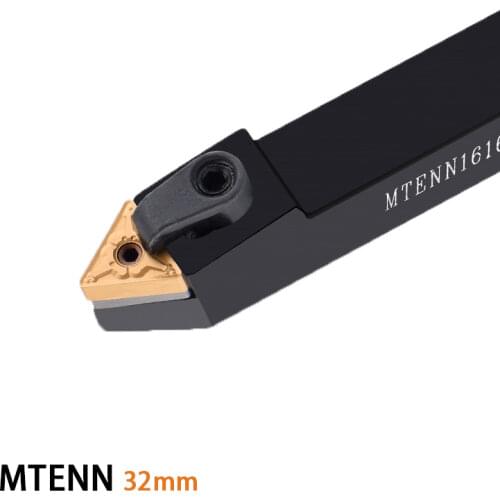 External Turning Tool Shank MTENN1616H16 MTENN2020K16 MTENN2525M16 MTENN3232P16 Wood Turning Carbide Tools Lathe Turning Holder