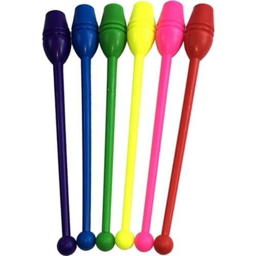 Children Adult Rhythmic Gymnastics RG Sticks Bars Kids Apparatus Dancing Ribbon Perform Competition Tool