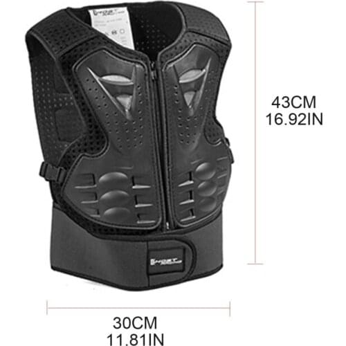 50LC Kids Motorcycle Motorbike Full Body Armor Protective Gear Chest Back Protector Elbow Knee Protection Pads for Motocross