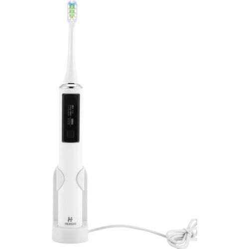 Electric Toothbrush Wireless Charge Sensing OLED Display IPX7 Waterproof Electric Toothbrush Set Oral Care