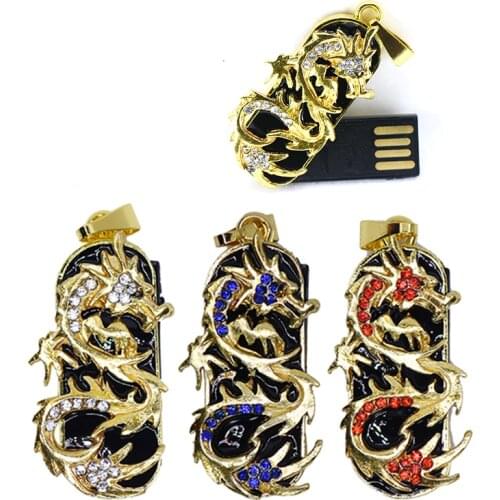 Pendrive 64gb 32gb 16gb 4gb 8gb Dragon Usb Flash Drive 128gb Waterproof Usb Stick Accessories Pen Drive