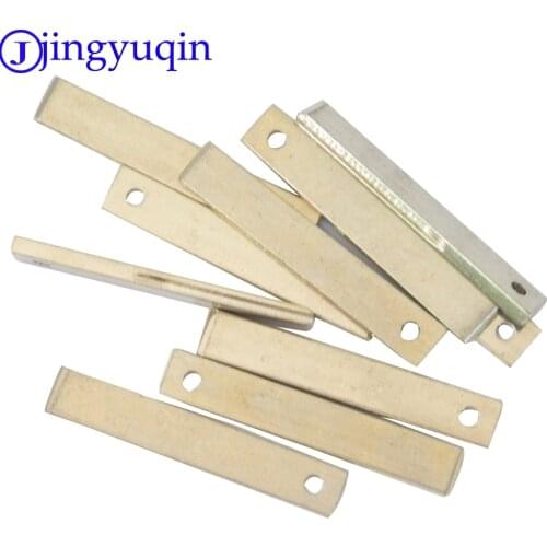 Jingyuqin Remote New Arrival Blank Key Replacement Uncut Blade With Groove On Side For Peugeot 307 Citroen