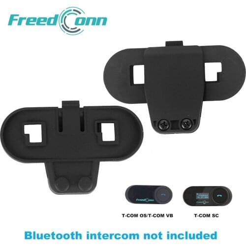 Helmet Intercom Bracket Holder for FreedConn T-COMVB T-COMOS T-COMSC Motorcycle Bluetooth Headset Accessories Free Shipping