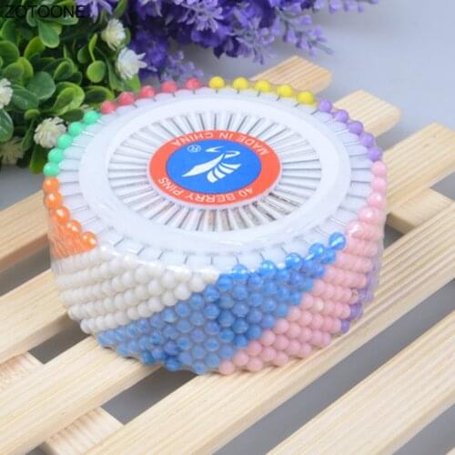 Big Head Needle Multicolor Imitation Pearl Jewelry Making Supplies DIY Hand Made Weaving Positioning Fixed Needles Fitting G