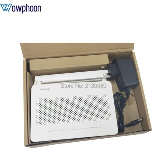 5PCS Huawei EG8145V5 ftth gpon modem 4GE+Tel+USB+Wifi (2.4GHz&5GHz) dual band ont onu, English firmware, without single box