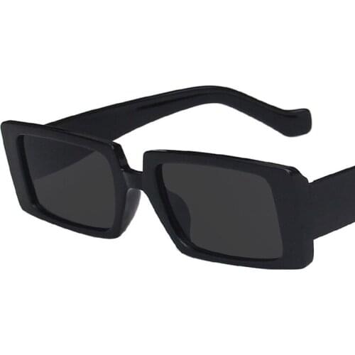 Fashion Square Sunglasses Women Hip-hop Glasses Spectacles Female UV400 Red Designer Eyeglasses