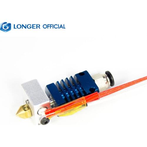 Longer LK1 LK4 LK4 PRO Nozzle Set Copper Mouth Set MK8 Original Compatible With Alfawise U20 U30 U30 PRO Nozzle