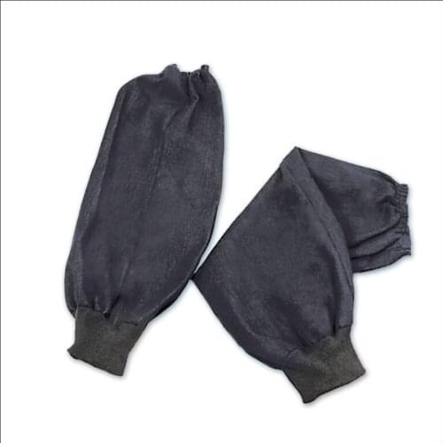 Korean Denim Sleeve Solid Color Winter Chef Adult Work Student Office Sleeve