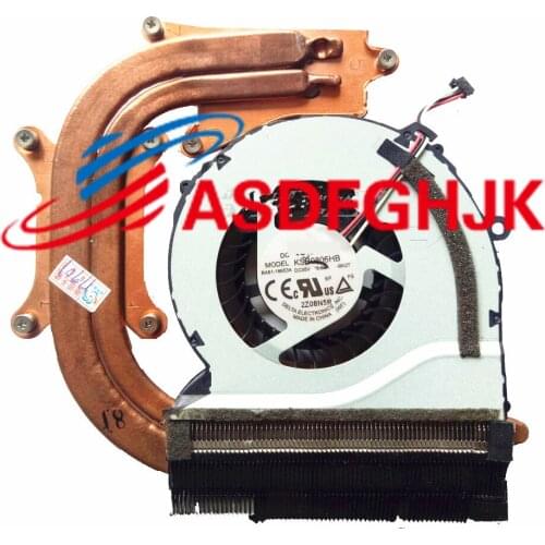 GENUINE Laptop Cooler Radiator Heatsink Fan For Samsung NP550P5C NP550P7C BA62-00675A BA81-16653A DFS661605FQ0T 100% TESED OK