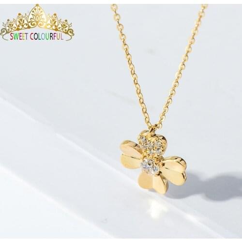 Heart-shaped 14k gold necklace AU58.8 14K Necklace
