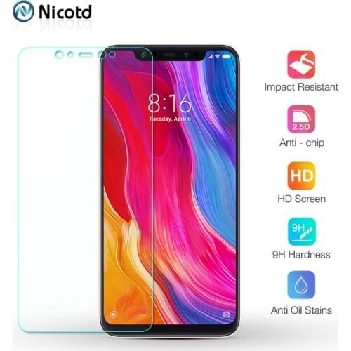 Tempred Glass For Xiaomi 8 8SE 5X Screen Protective Film For Redmi S2 4X 4A 5A Glass Protector For Redmi 6 6A Pro Mi 5X 8