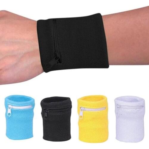 Running Travel Cycling Safe Sport Bag Camping Travel Wrist Wallet Pouch Portable Pocket Key Zipper Sport Wrist Belt Bag Tool