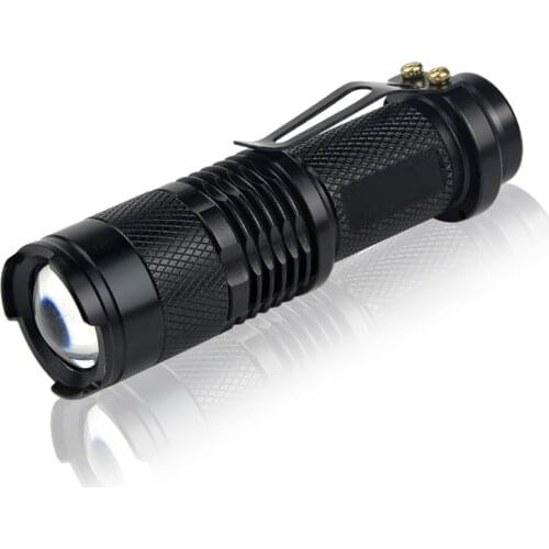 LED Flashlight Mini Q5 Portable Zoomable Outdoor Light For Camping bicycle light Ultra Bright flashlight