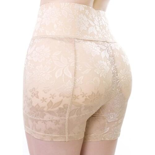 Slimming Underwear Women Control Pants Butt Lifter Waist TrainerShapwear Shaper High Waist Floral Embroidery Panties