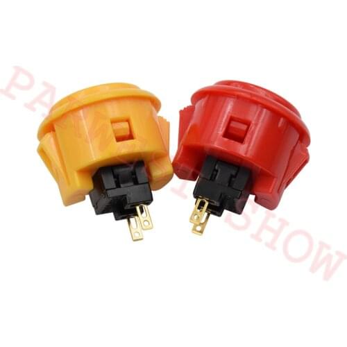 1PC/Lot Copy sanwa 30mm push button switch high quality push button for DIY Arcade game machine parts 6 color