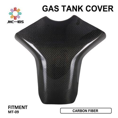 Motorcycle Accessories Carbon Fiber Oil Fuel Gas Tank Cover Guard Protector Protection For Yamaha MT-09 MT09 MT 09 Motor Bike
