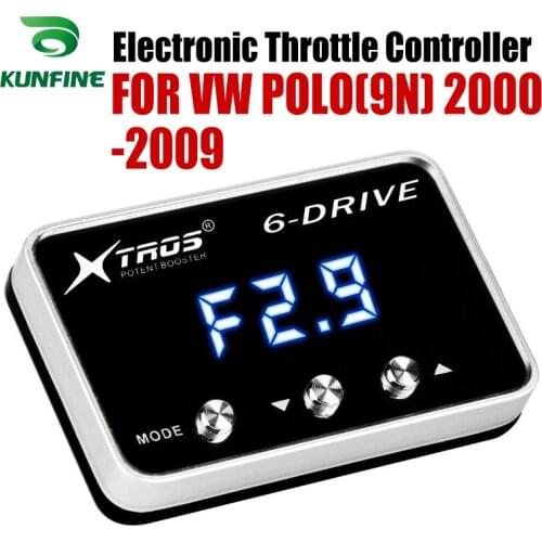 Car Electronic Throttle Controller Racing Accelerator Potent Booster For Volkswagen POLO(9N) 2000-2009 Petrol Tuning Parts