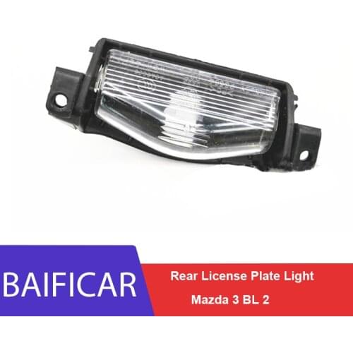 Baificar Brand New High Quality Plate Lamp License Plate Lights For Mazda 3 BL 2