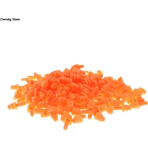 10 Pairs Silicone Ear Plugs Sound Insulation Ear Protection Soft Earplugs Anti Snoring Sleeping Plugs For Travel Noise Reduction