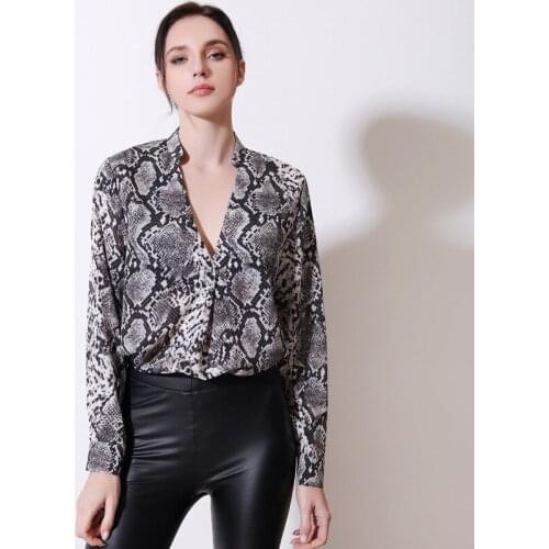 Davidartlife Leopard Blouses