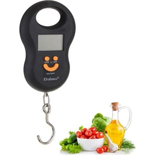 Electronic Pocket Portable Mini 50kg/5g LCD Digital Fish Hanging High Weight Hook Scales New Arrival