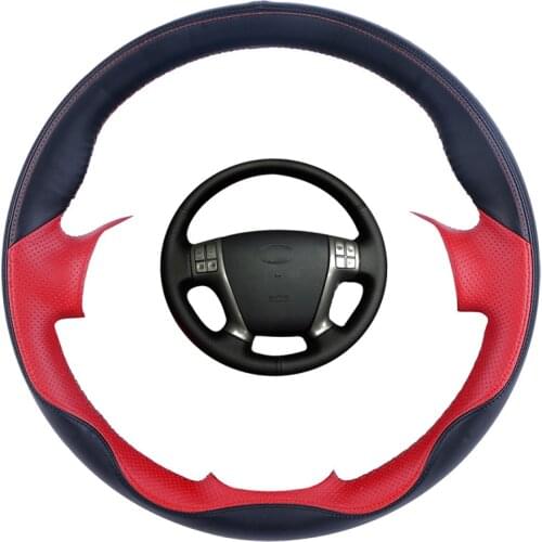 Customized Hand-stitched PU Leather Braid For Hyundai Veracruz 2007-2012 IX55 2007-2012 Vera Cruz