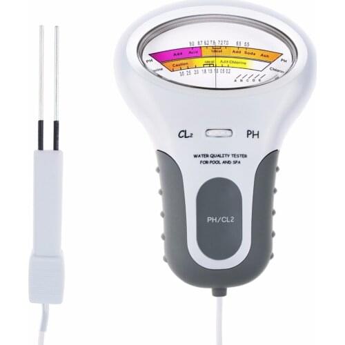 Hot Tub Measuring Tools Water Quality PH Tester Meter High Accuracy Multifunction Swimming Pool Handheld Portable Spa For CL2